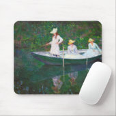 Im norwegischen Boot bei Giverny Claude Monet Mousepad (Mit Mouse)