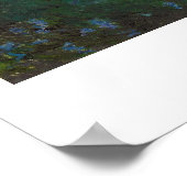 Im norwegischen Boot bei Giverny Claude Monet Poster (Ecke)