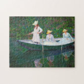 Im norwegischen Boot bei Giverny Claude Monet Puzzle (Horizontal)