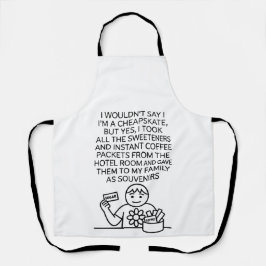 I'm not a cheapskate but... Apron Schürze