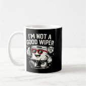 I'm Not A Good Wiper Toddler Sarcastic New Parent Kaffeetasse (Links)
