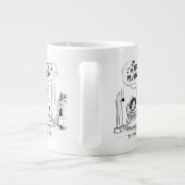 I'm Not a Morning Person Don't Talk to Me Mug Jumbo-Tasse (Rückseite)