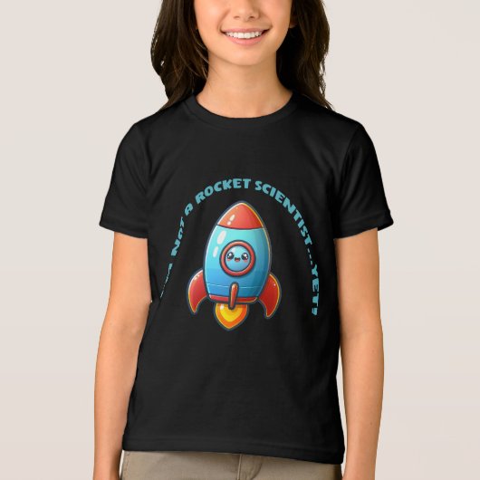 Im Not A Rocket Scientist Yet Tri-Blend Shirt (Vorderseite)