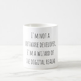 "I'm not a software developer, I'm a wizard of the Kaffeetasse
