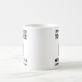I'm not addicted to coffee kaffeetasse (Mittel)