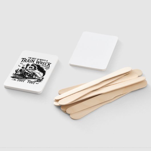 I'm Not Always a Train Wreck Halloween Fächer