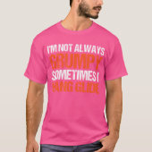I'M Not Always Grumpy Sometimes I Hang Glide Hang  T-Shirt (Vorderseite)