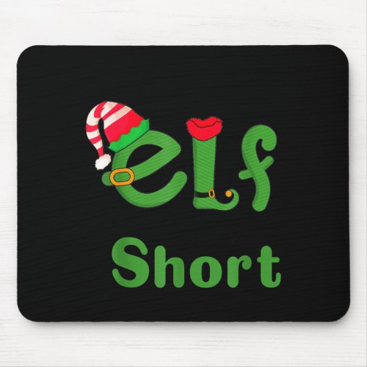 .i'm Not An Elf Im Just Short,funny Christmas 2025 Mousepad (Vorne)