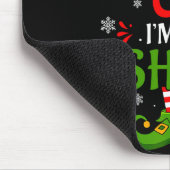 I'm Not An Elf I'm Just Short Merry Christmas Elf Mousepad (Ecke)