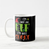 Im Not An Elf Just Short Fun Christmas Xmas Men Wo Kaffeetasse (Links)