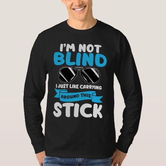 I'm Not Blind Visually Impaired Braille Alphabet B T-Shirt (Vorderseite)
