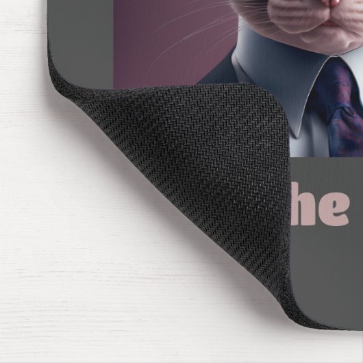 I'm Not Bossy, I'm The Boss - Funny Boss Cat Mousepad (Ecke)