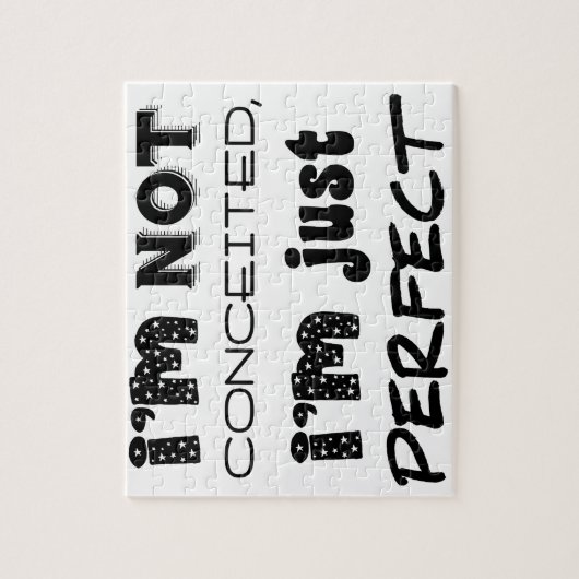 I'm Not Conceited, i'm Just Perfect Puzzle (Vertikal)