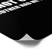 I'm Not Crazy My Mother Had Me Tested Quote  Poster (Ecke)