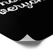 I'm Not For Everyone Vintage Gift Poster (Ecke)