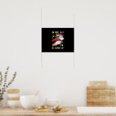 Im Not Gay Im Super Gay Pride LGBT Flag Unicorn Poster (Küche)