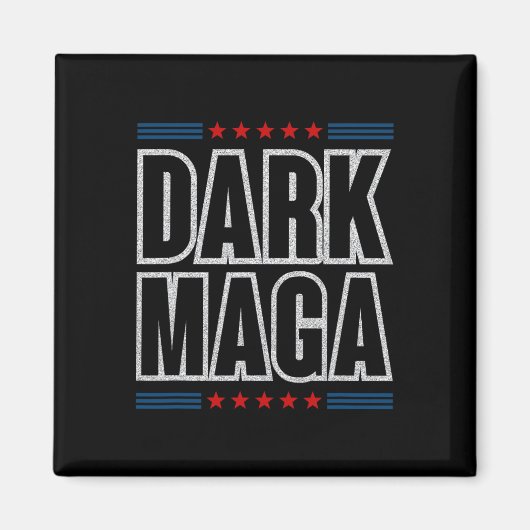 I'm Not Just Mega I'm Dark Mega Trump 2024 Electio Magnet (Vorne)