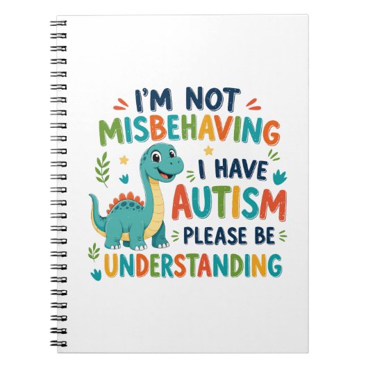 I'm not misbehaving I have autism Notizblock (Vorderseite)
