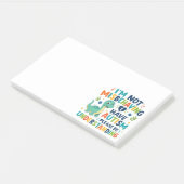 I'm not misbehaving, I have autism Post-it Klebezettel (angewinkelt)