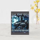 I'm Not Old I'm Middle Aged Funny Knight Joust Gag Karte (Gelbe Blume)