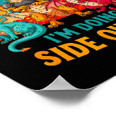 I'm Not Procrastinating I'm Doing Side Quests Game Poster (Ecke)