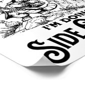 I'm Not Procrastinating I'm Doing Side Quests Rpg  Poster (Ecke)
