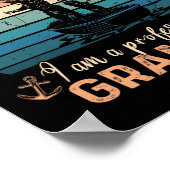 Im Not Retired Im A Professional Grandpa Fathers D Poster (Ecke)