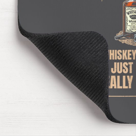 I'm Not Saying I'm Old Got Really Expensive Bourbo Mousepad (Ecke)