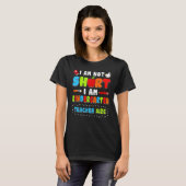 Im Not Short Im Kindergarten Teacher Size 1st Day T-Shirt (Vorne ganz)