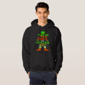 I'm Not Short I'm Leprechaun Size Happy St Patrick Hoodie (Vorne ganz)