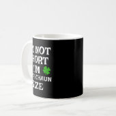 I'm Not Short Leprechaun Size Irish Funny St Patri Kaffeetasse (Vorderseite Links)