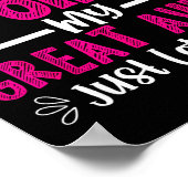 I'm Not Siled My Great Aunt Just Loves Me Great Ni Poster (Ecke)