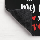 I'm Not Siled My Uncle Loves Me Nephew Niece Match Mousepad (Ecke)