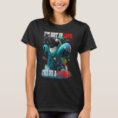 I'm not Single I have a Whale  Valentine FIsh Ocea T-Shirt (Vorderseite)