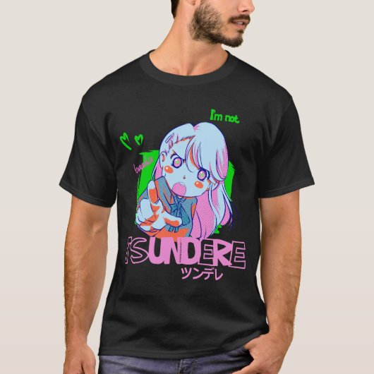 i'm not Tsundere T-Shirt (Vorderseite)