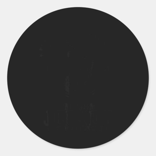 I'm Not Yelling I'm From New Jersey Funny State Ma Runder Aufkleber (Vorderseite)