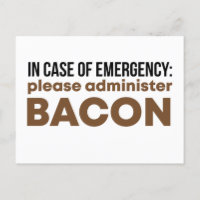 Im Notfall bitte Bacon Funny verabreichen