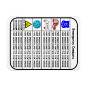 im Notfall Magnet (Horizontal)