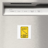 Im Notfall meine Klarinette zuerst Gerettet Magnet (In Situ (Geschirrspüler))