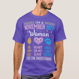 Im November 1970 brennt eine Frau in meinem Soul T-Shirt