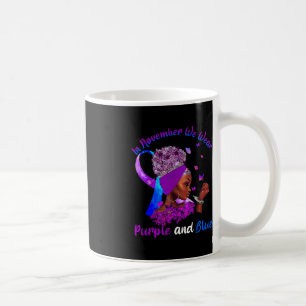 Im November sind Bauchspeicheldrüsenkrebs und Diab Kaffeetasse