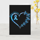 Im November tragen wir Blau Diabetes-Bewusstsein L Karte (Gelbe Blume)