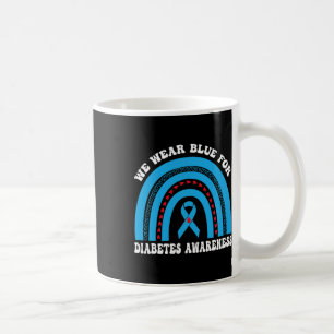 Im November tragen wir Blaue Regenbogendiabetes-Aw Kaffeetasse