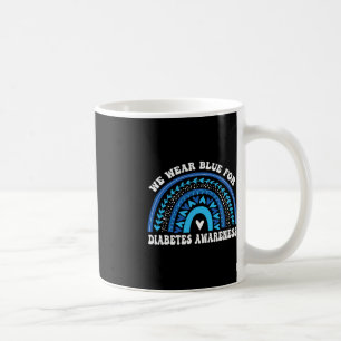 Im November tragen wir Blaue Regenbogendiabetes-Aw Kaffeetasse