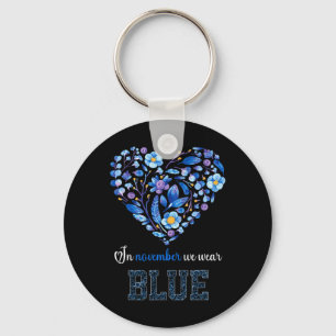 Im November tragen wir Blue - Diabetes Awareness F Schlüsselanhänger