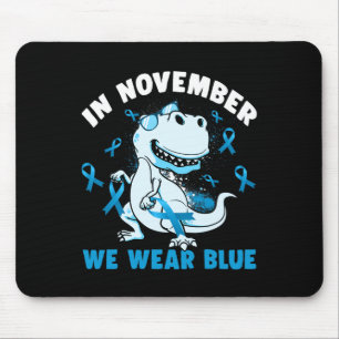 Im November tragen wir Blue Diabetes Awareness Tre Mousepad