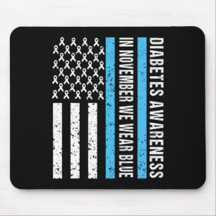 Im November tragen wir Blue Me Mousepad