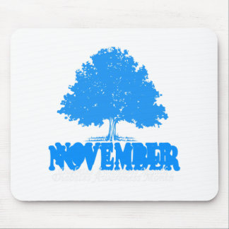 Im November tragen wir Blue Pumpkin Diabetes Aware Mousepad