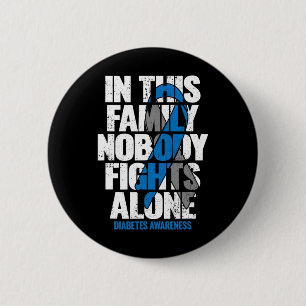 Im November tragen wir Blue T1d T2d Diabetes Button