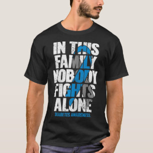 Im November tragen wir Blue T1d T2d Diabetes T-Shirt